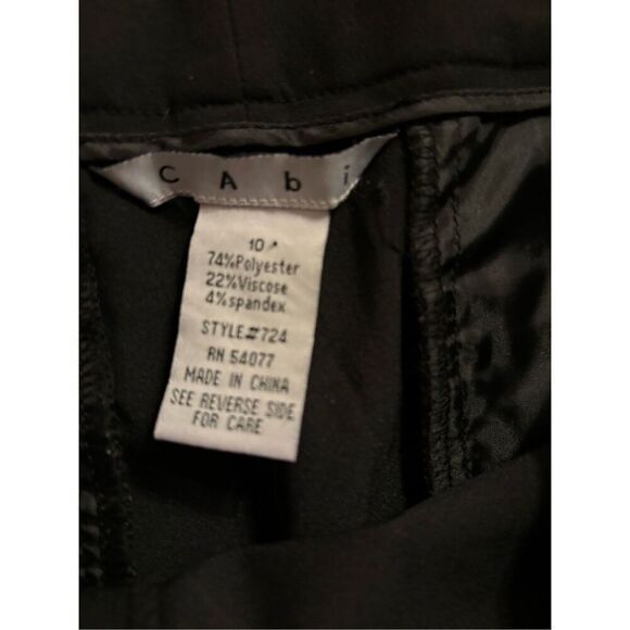 CAbi Wide Leg Black Pants - Picture 3 of 3